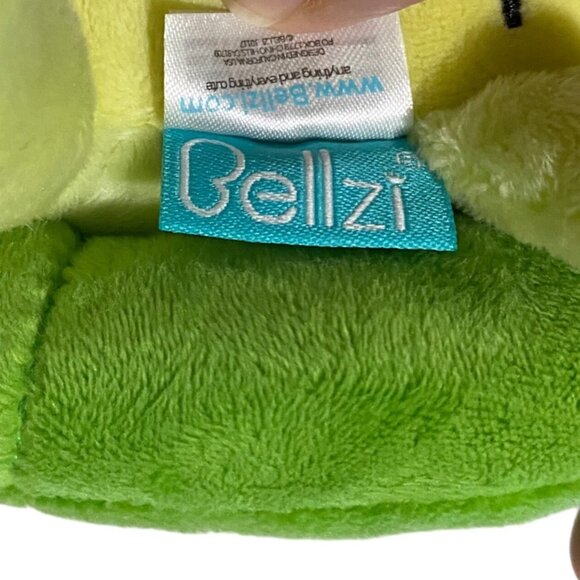 Bellzi Green Turtle Plush 10" Stuffed Animal Reptile Kids Childrens Soft Toy - Picture 6 of 7